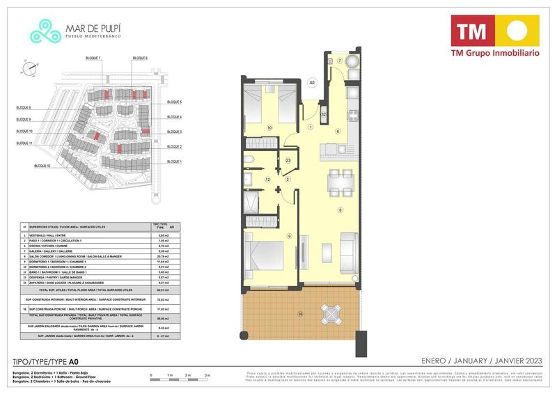 2 Cuarto Apartamento en venta