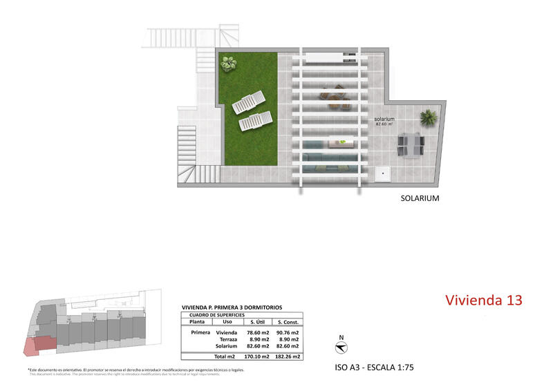 3 Cuarto Apartamento en venta