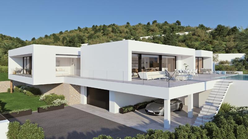 Villa til salg i Cumbre del Sol, Alicante