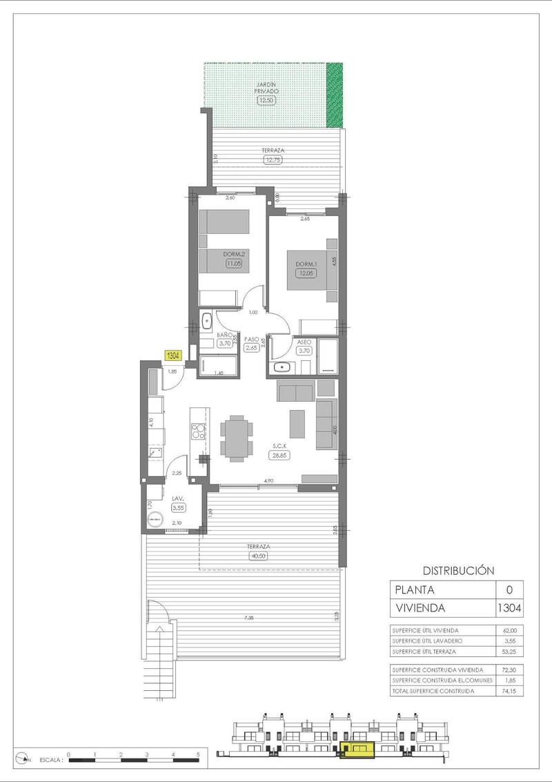 2 bedroom Apartment for sale