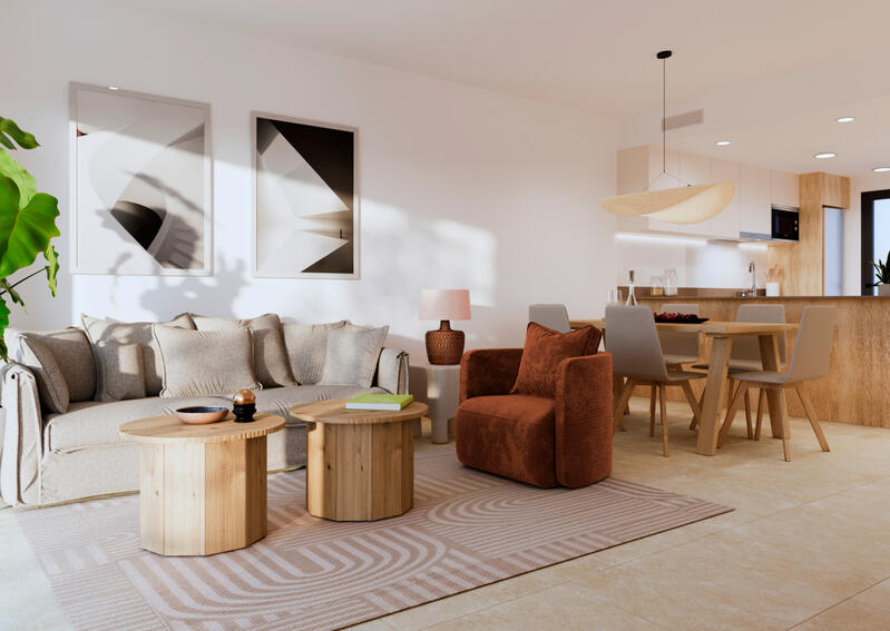 2 slaapkamer Appartement Te koop