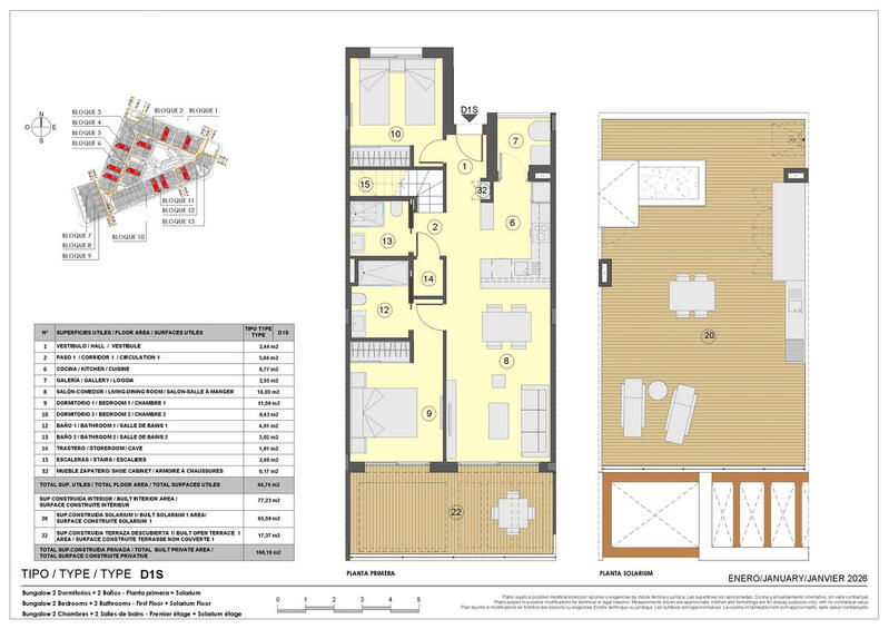 2 bedroom Apartment for sale