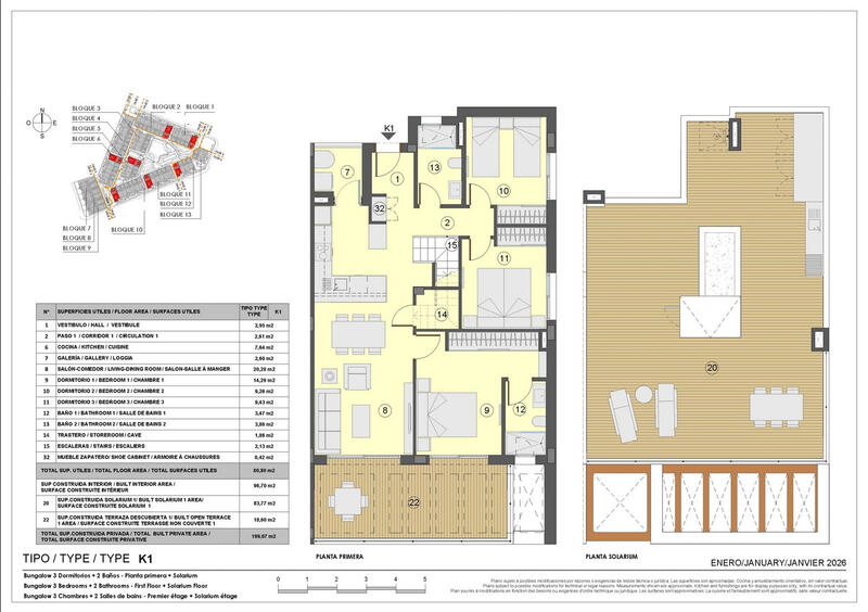3 Cuarto Apartamento en venta 3 Cuarto Apartamento en venta