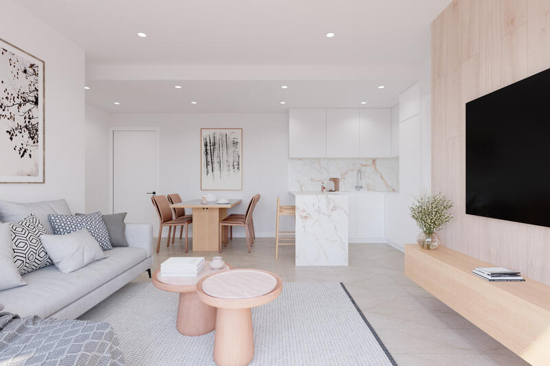 2 slaapkamer Appartement Te koop