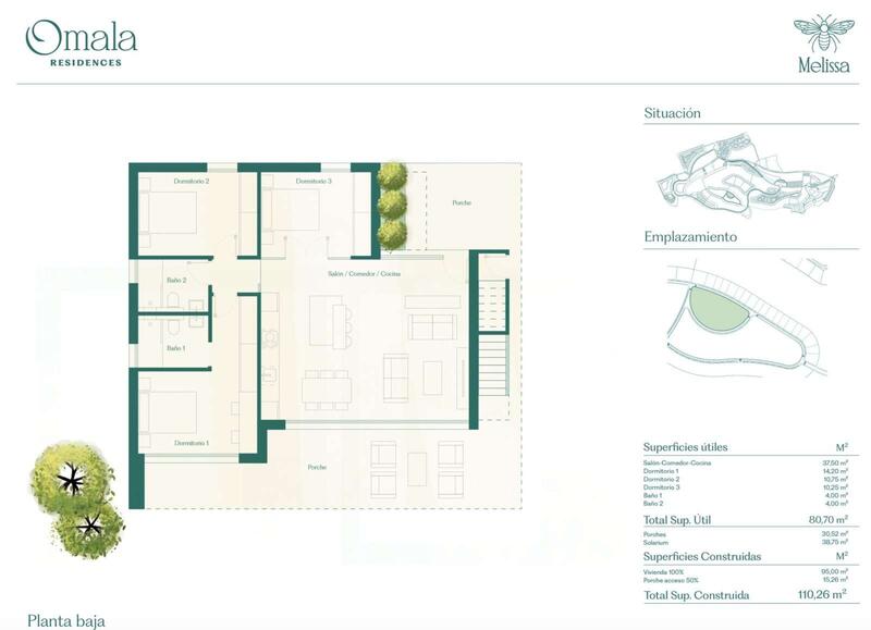 3 sovrum Villa till salu