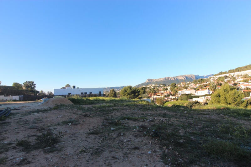 Land Te koop in Calpe, Alicante