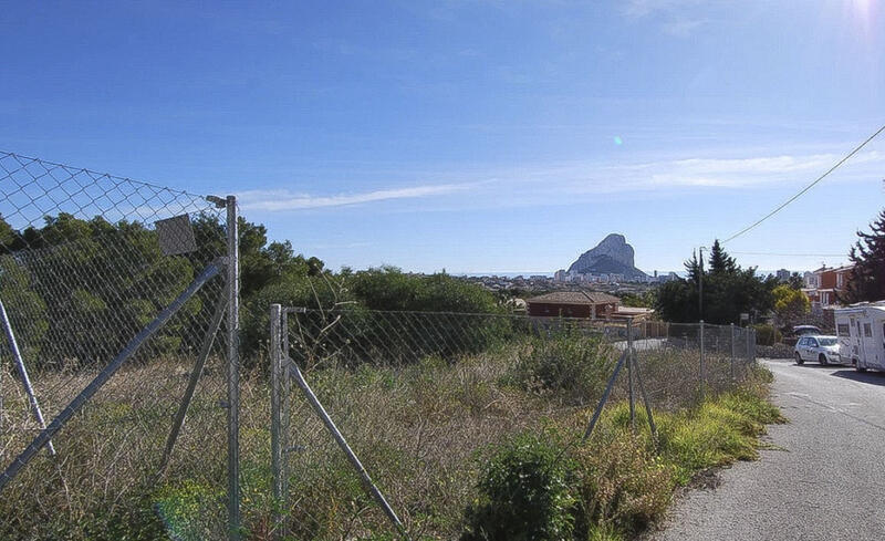 Land til salgs i Calpe, Alicante