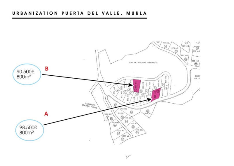 Land for sale in Murla, Alicante