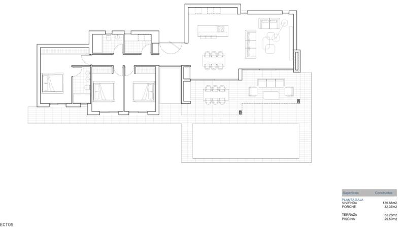 3 slaapkamer Villa Te koop