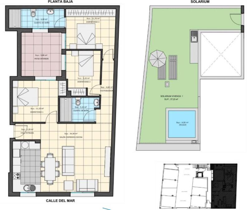 Villa en venta en Pilar de la Horadada, Alicante