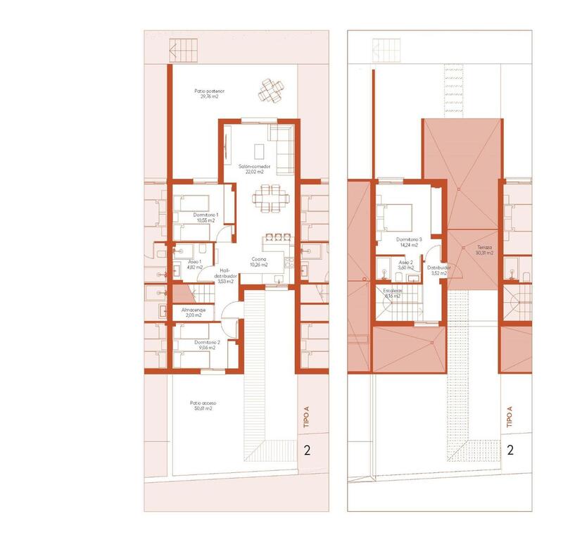 3 Schlafzimmer Stadthaus zu verkaufen