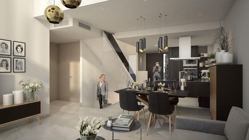 3 sovrum Radhus till salu