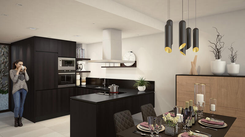 3 soveværelse Byhus til salg