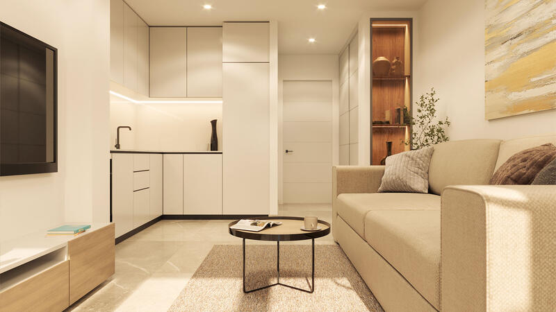 1 Schlafzimmer Appartement zu verkaufen