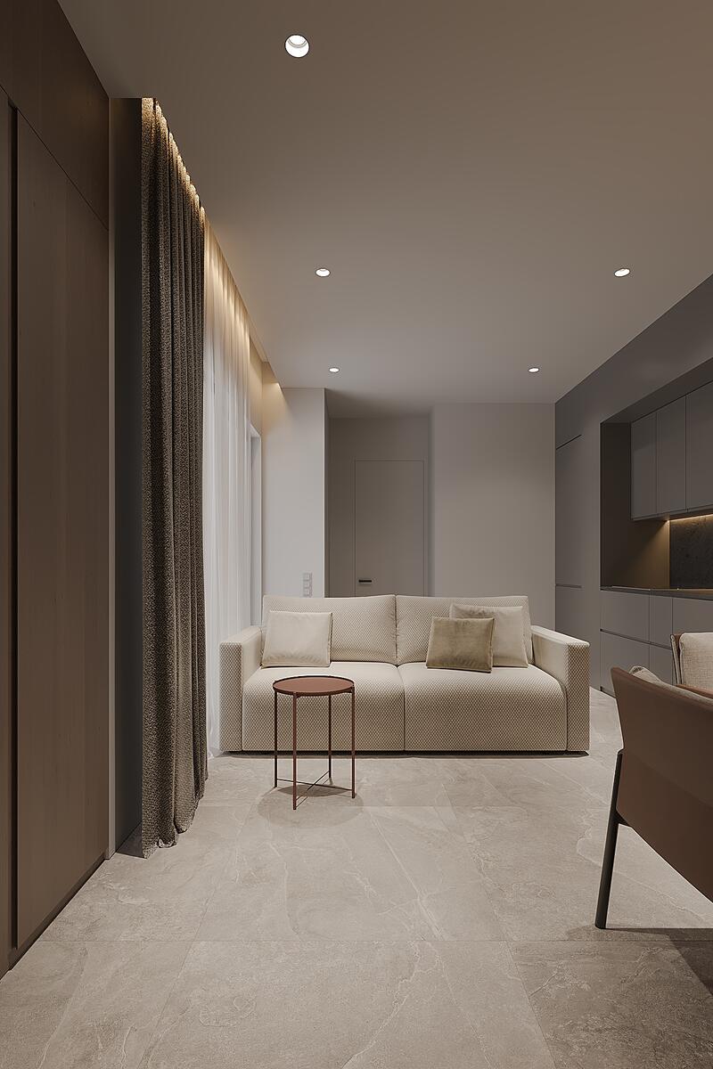 1 Cuarto Apartamento en venta