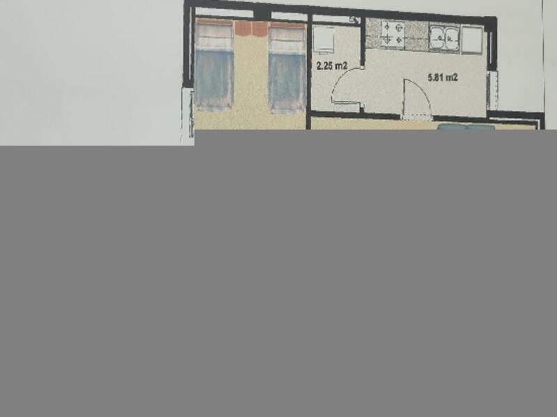 2 Cuarto Apartamento en venta