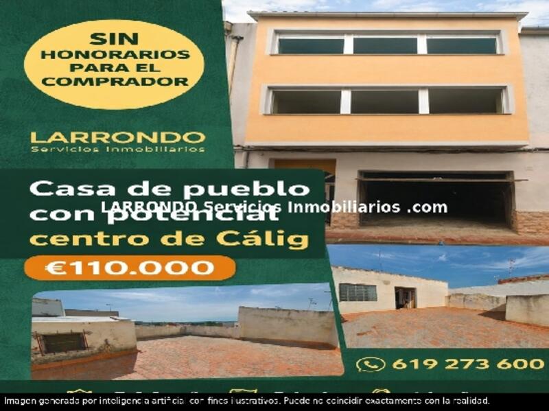 Villa for sale in Calig, Castellón