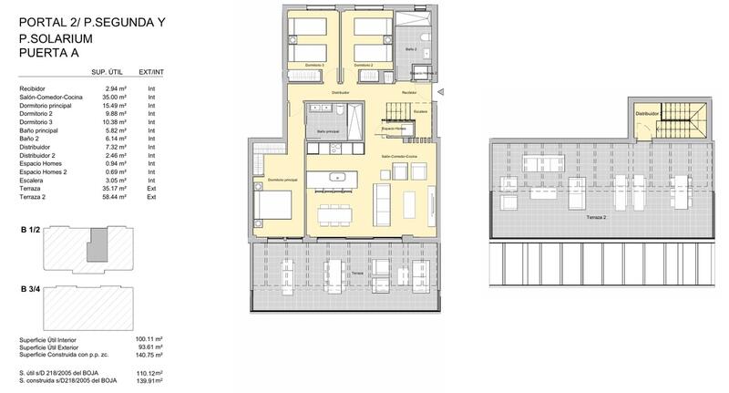 3 chambre Appartement à vendre