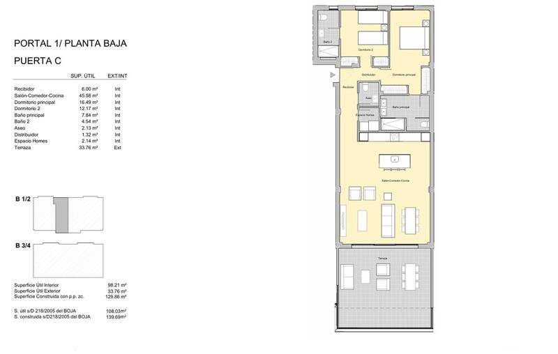 2 slaapkamer Appartement Te koop