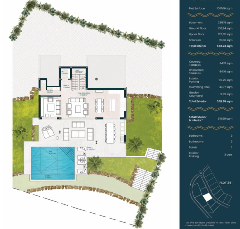 3 спальная комната вилла продается