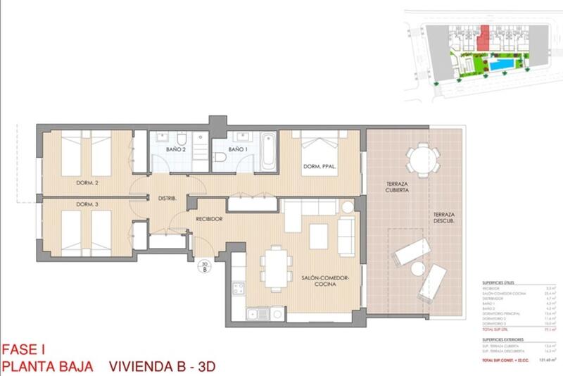 3 chambre Appartement à vendre