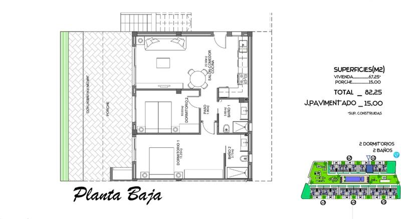2 bedroom Apartment for sale