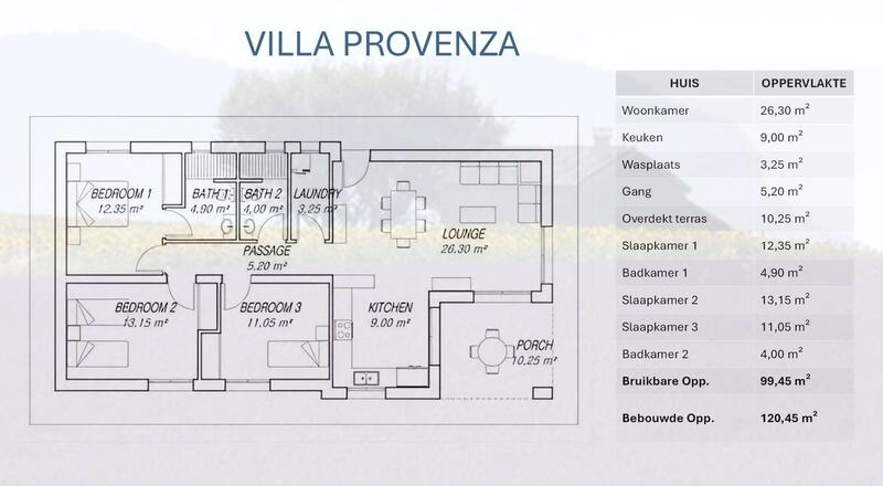 3 soverom Villa til salgs