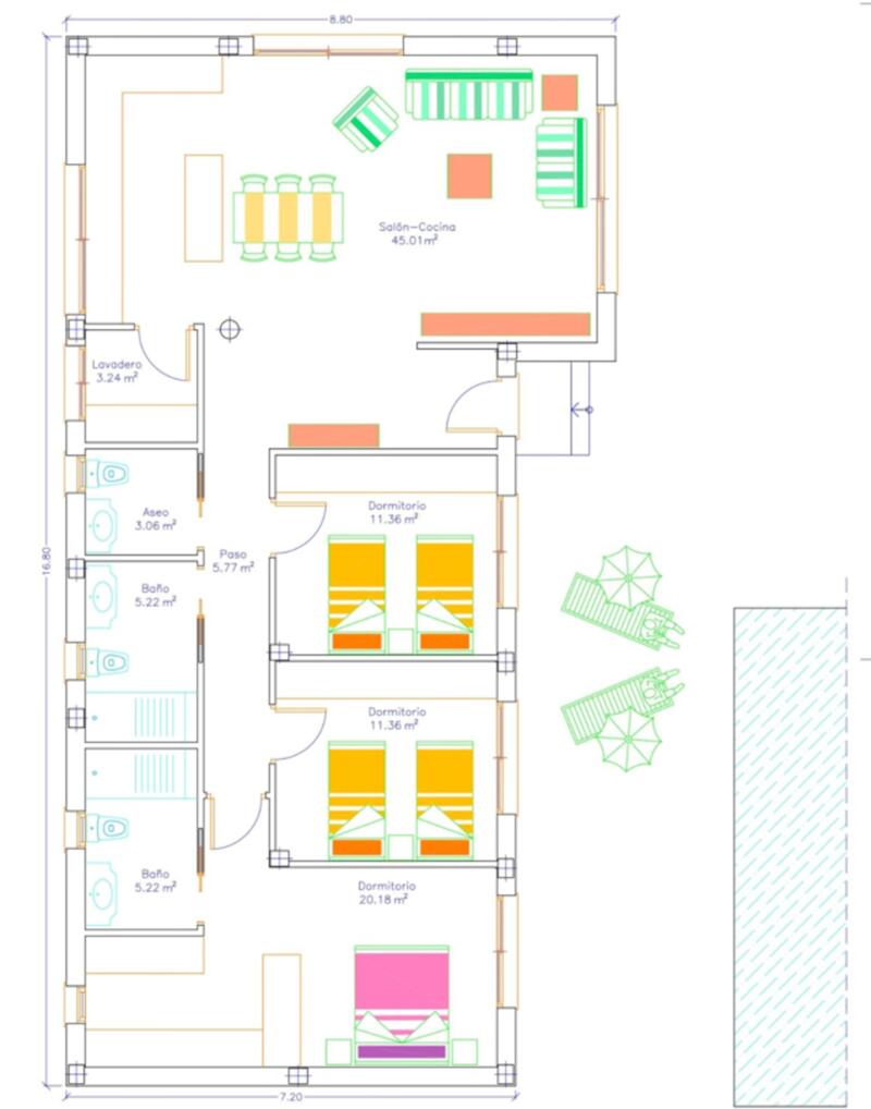 3 chambre Villa à vendre