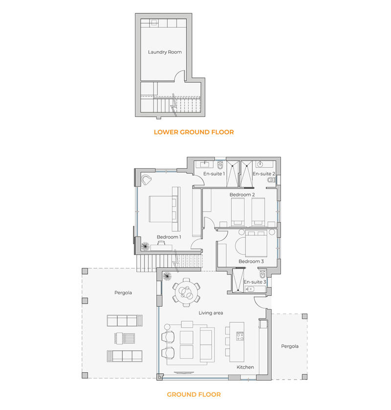3 Cuarto Villa en venta