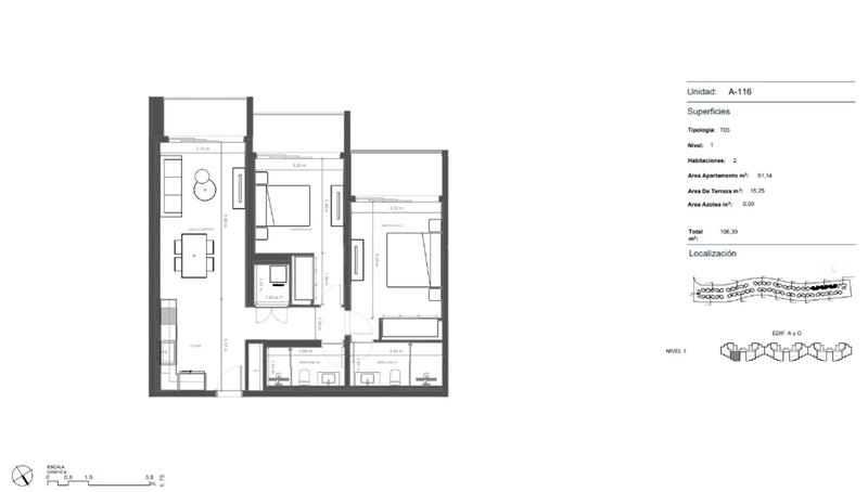 2 bedroom Apartment for sale