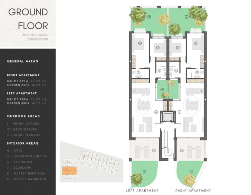 2 bedroom Apartment for sale