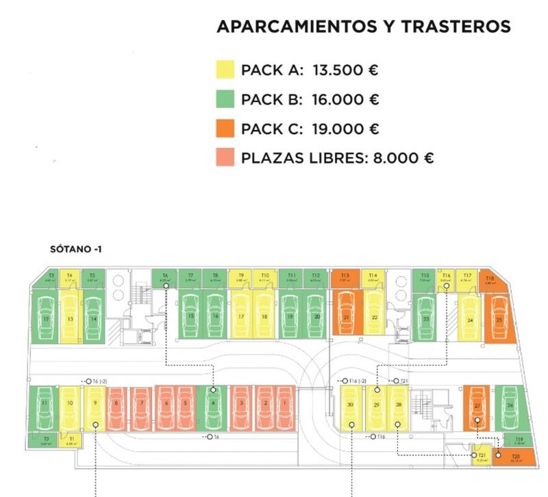 2 Schlafzimmer Appartement zu verkaufen