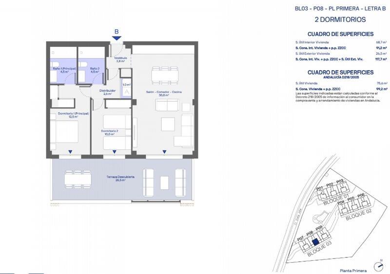 2 chambre Appartement à vendre