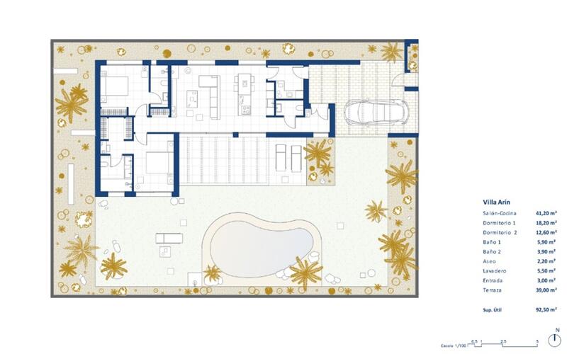2 slaapkamer Villa Te koop