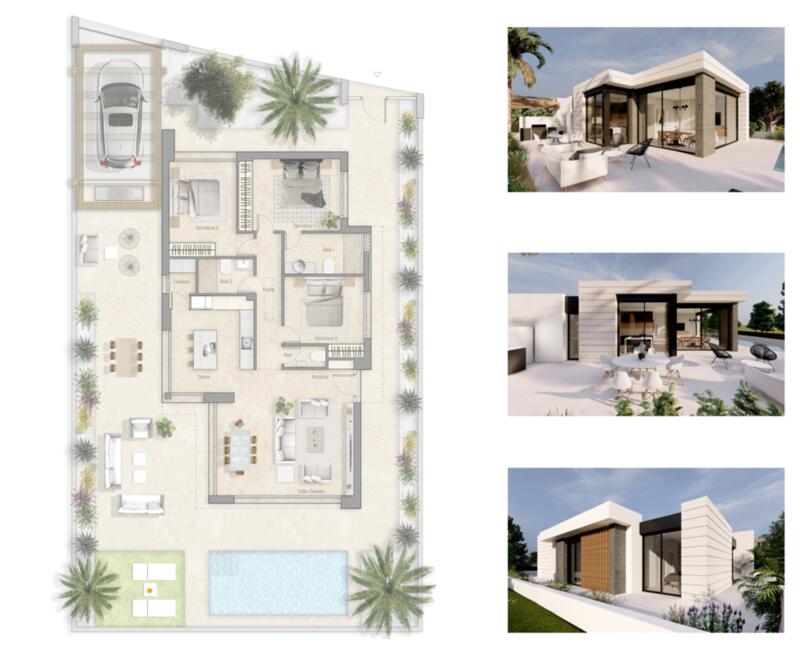 3 slaapkamer Villa Te koop