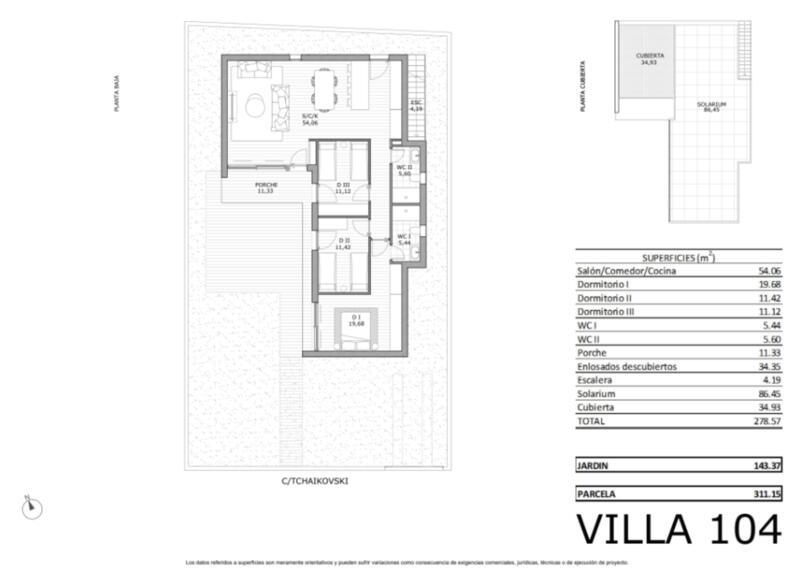 3 slaapkamer Villa Te koop