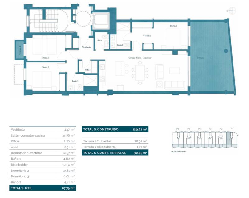 3 chambre Appartement à vendre