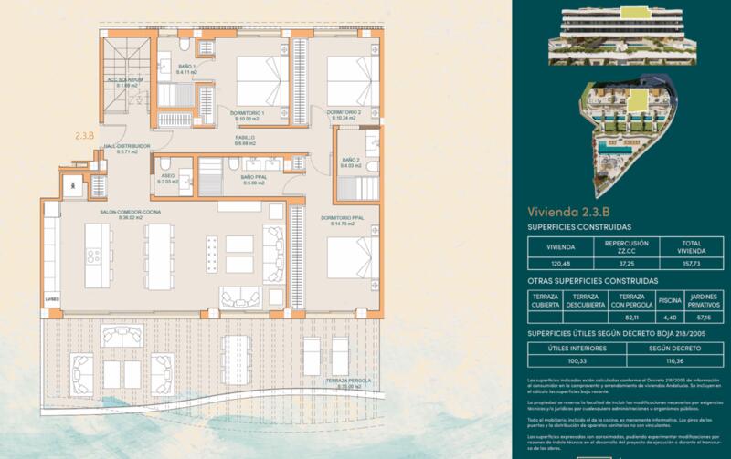 2 bedroom Apartment for sale