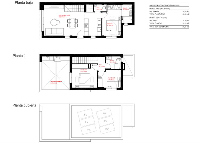 3 Schlafzimmer Villa zu verkaufen