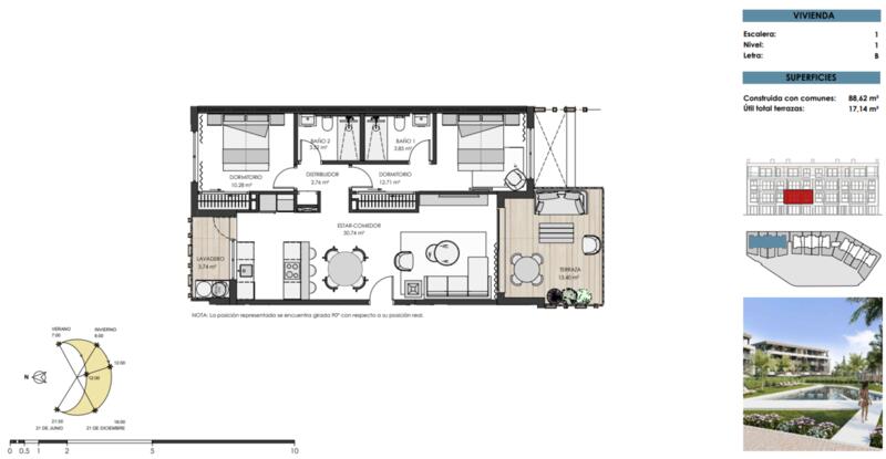2 chambre Appartement à vendre