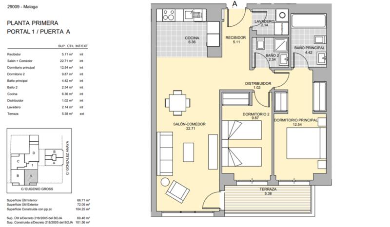 2 slaapkamer Appartement Te koop