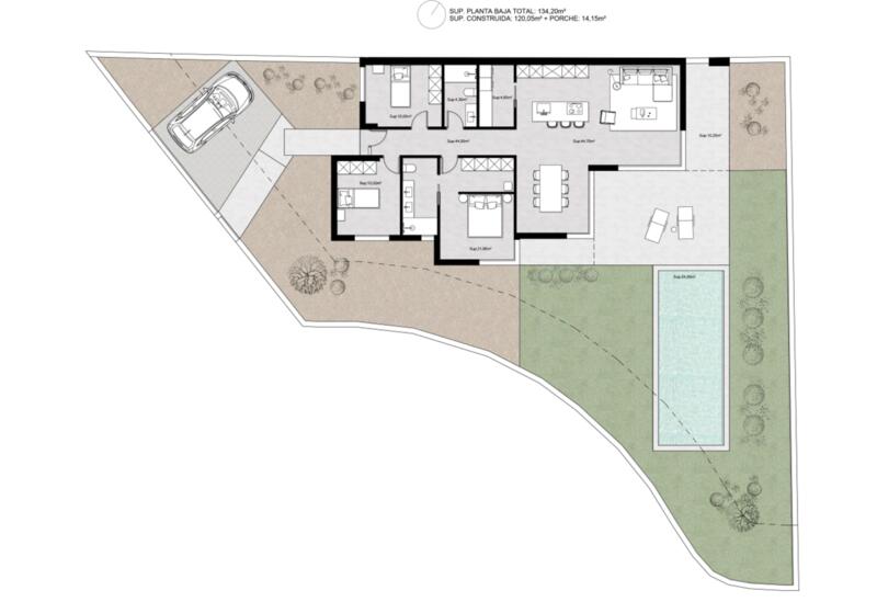 3 soveværelse Villa til salg