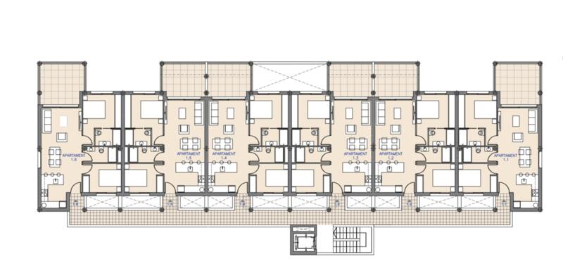 3 Schlafzimmer Appartement zu verkaufen