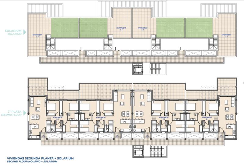 3 Schlafzimmer Appartement zu verkaufen