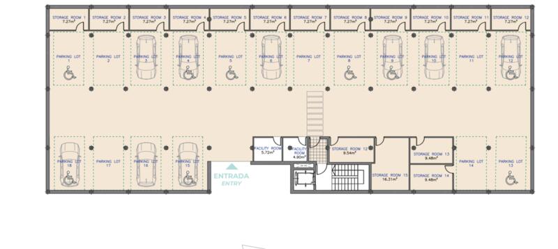 3 Schlafzimmer Appartement zu verkaufen