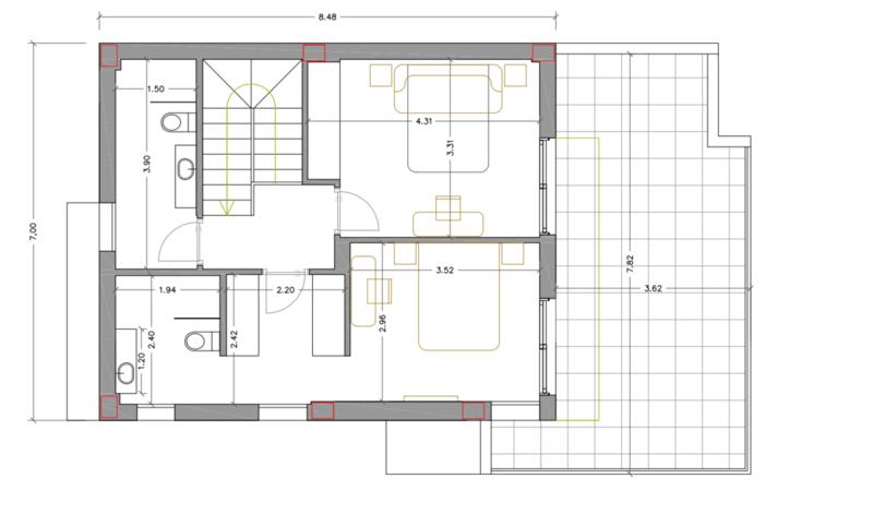 3 soveværelse Villa til salg