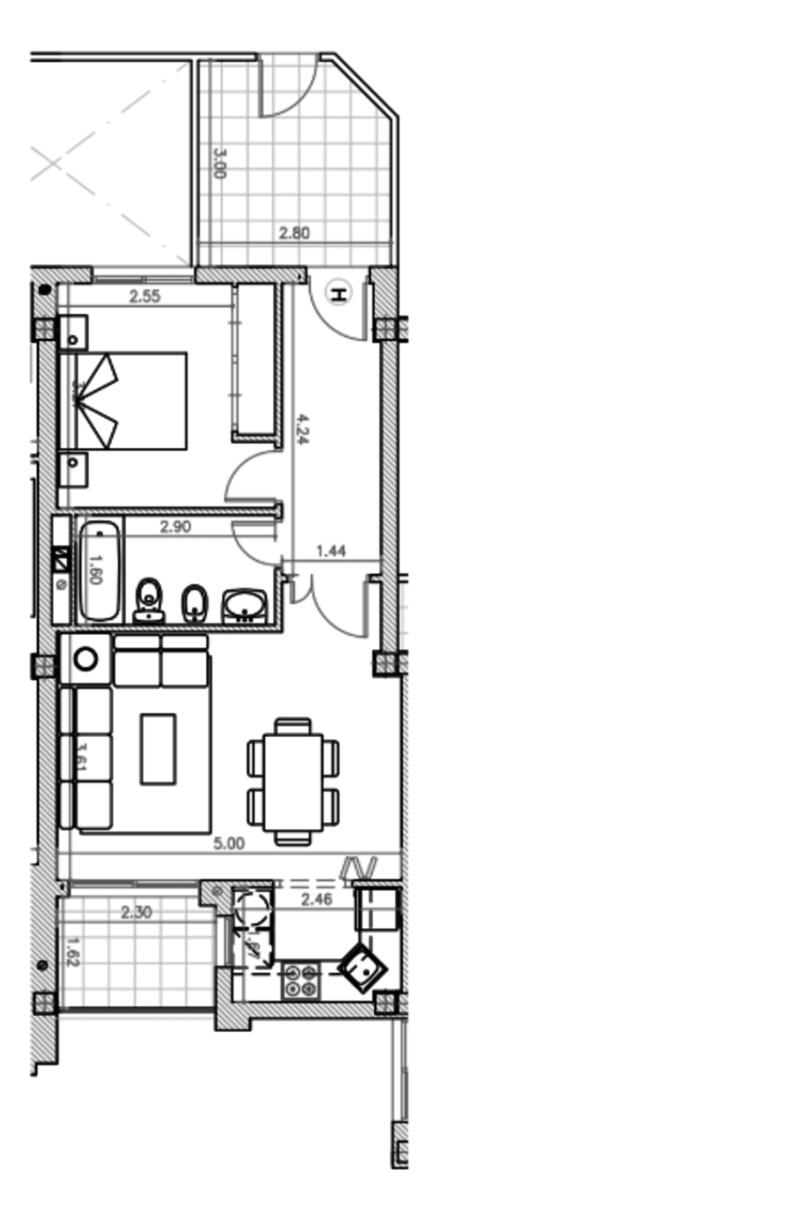 1 bedroom Apartment for sale