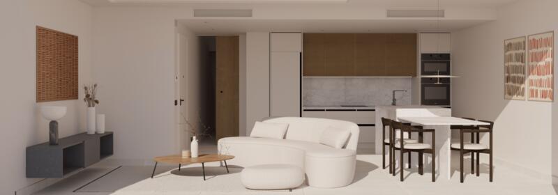 2 Schlafzimmer Appartement zu verkaufen