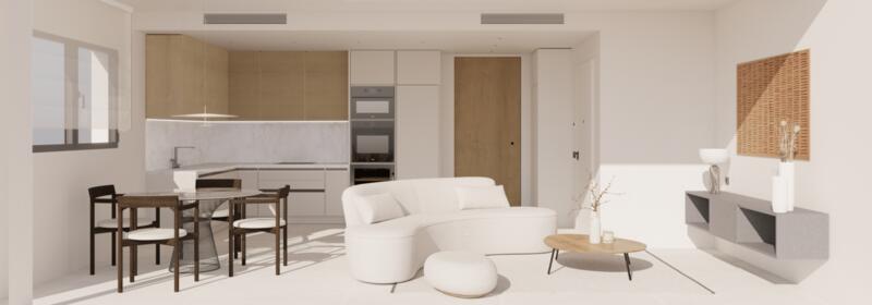 2 Schlafzimmer Appartement zu verkaufen