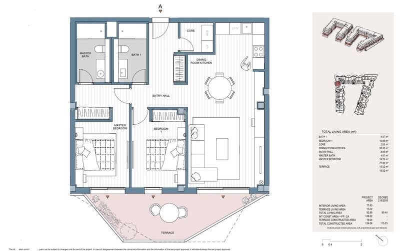 2 chambre Appartement à vendre